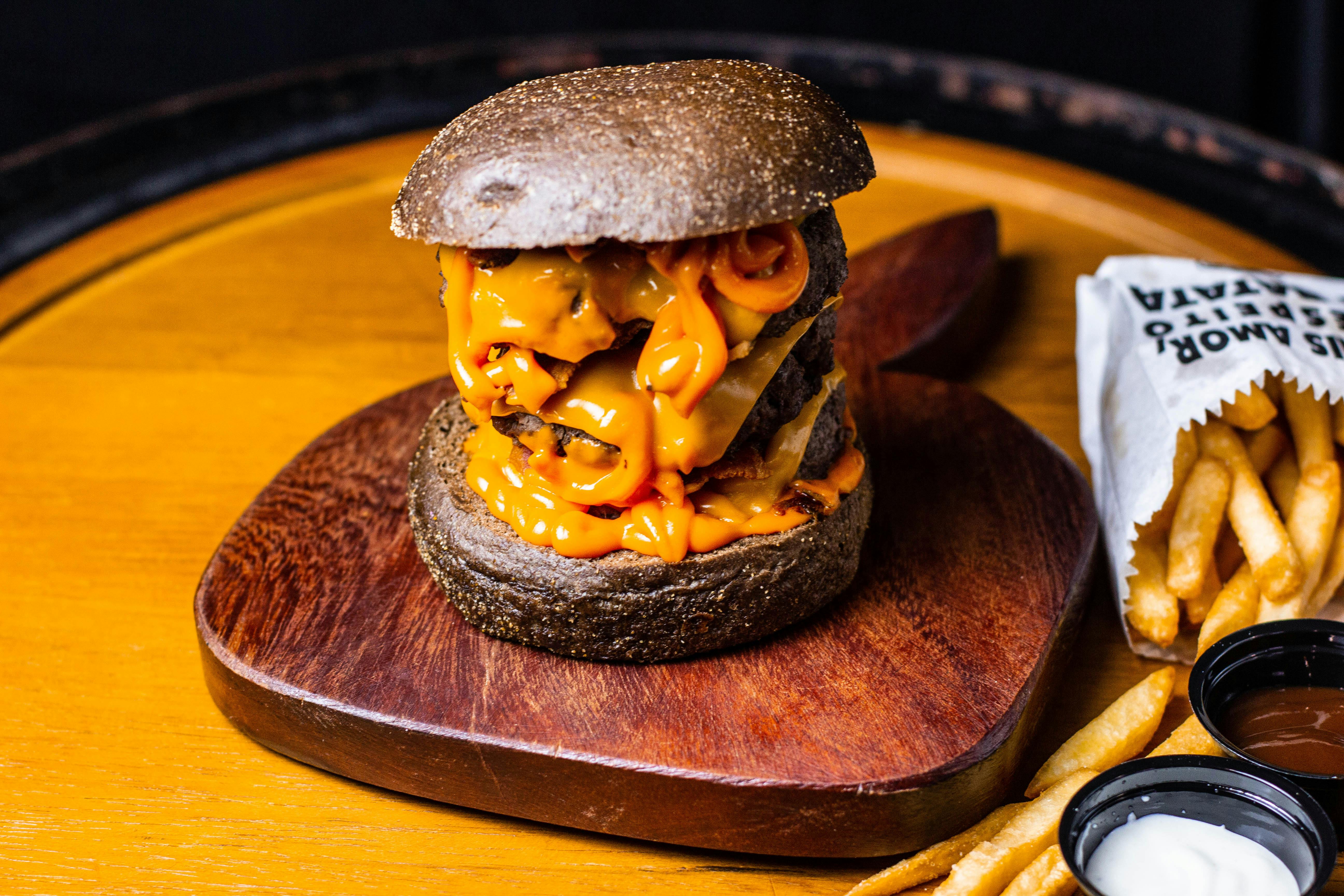 Burger mit Pommes Kalorien